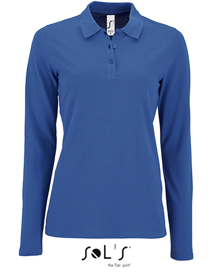 Damen Langarm-Poloshirt "Perfect"