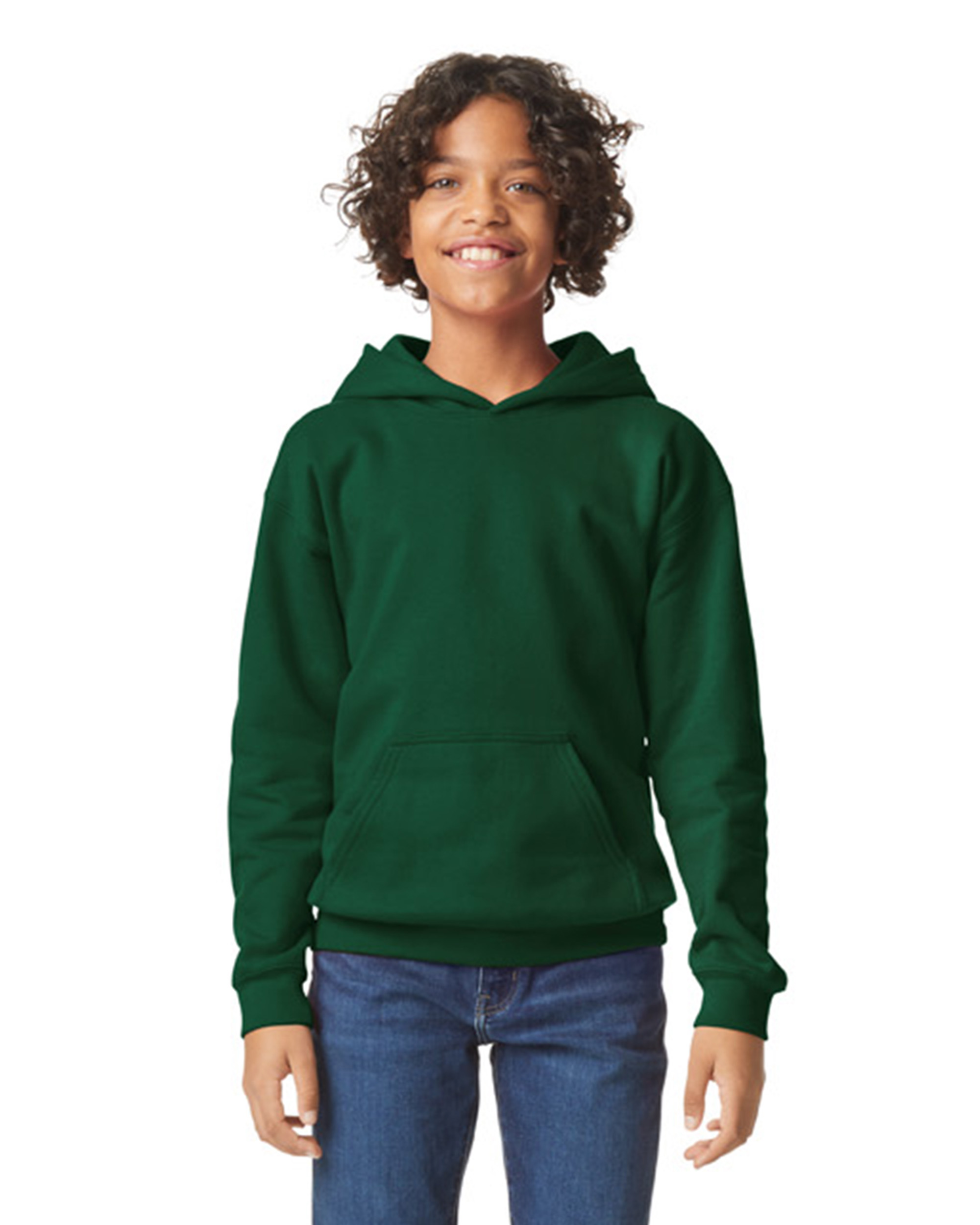 Softstyle® Midweight Fleece Youth Hoodie