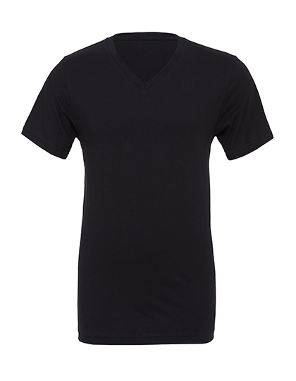 Slim Fit Unisex-Fashion-T-Shirt mit V-Neck