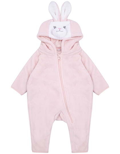 Baby-Plüsch Strampler in Häschen-Optik