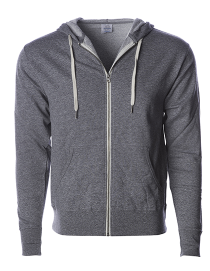 Unisex Midweight French Terry Zip Hood