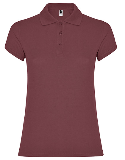 Damen-Poloshirt "Star" mit Seitenschlitzen