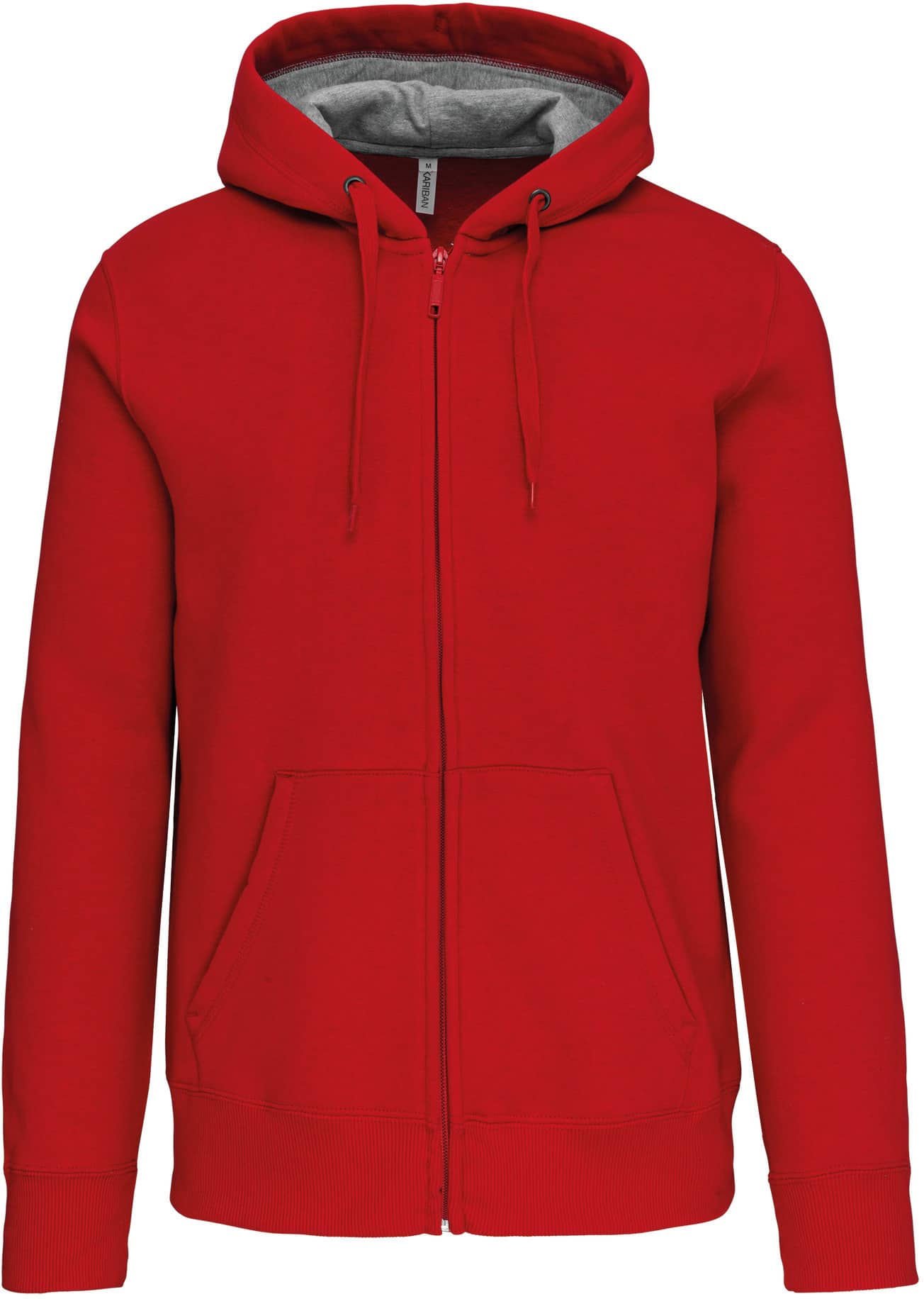 Kapuzensweatshirt mit Reißverschluss 444