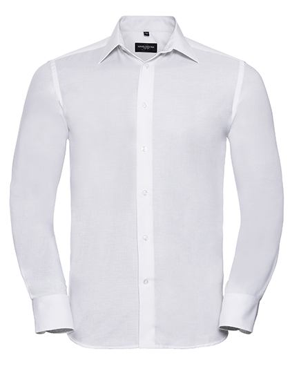 Men's Long Sleeve Tailored Oxford Shirt