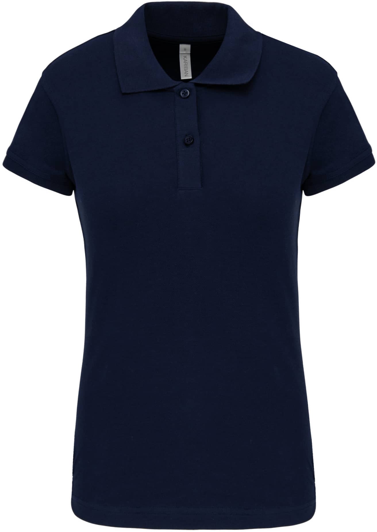 Kurzarm-Polohemd für Damen aus Baumwollpiqué