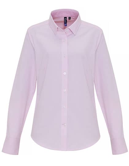 Women´s Cotton Rich Oxford Stripes Shirt