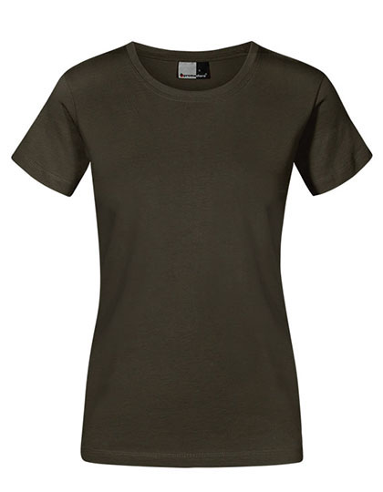 Schmal geschnittenes Premium Damen-T-Shirt