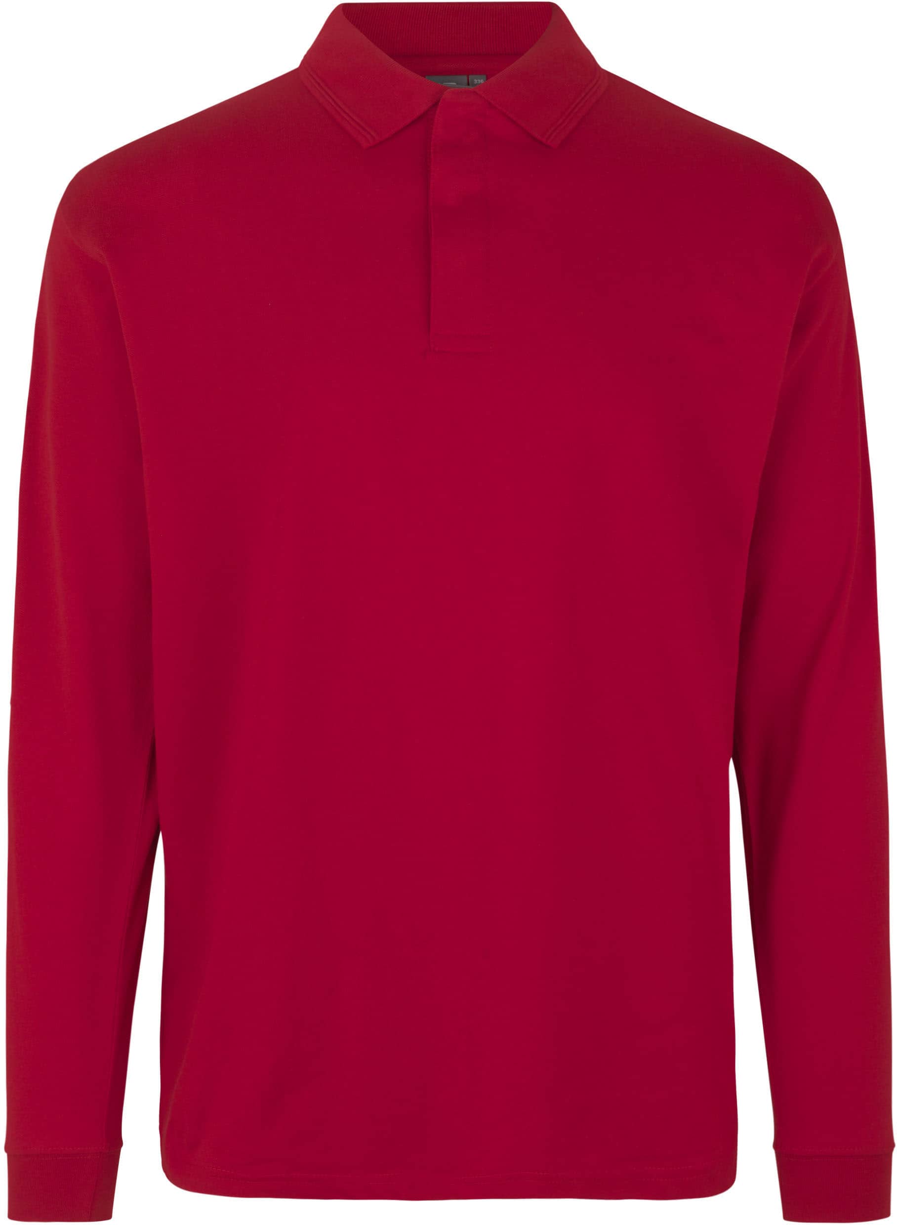PRO Wear Langarm-Poloshirt mit Druckknopf