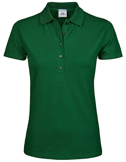 Elastisches Premium Damen-Poloshirt aus Bio-Baumwolle