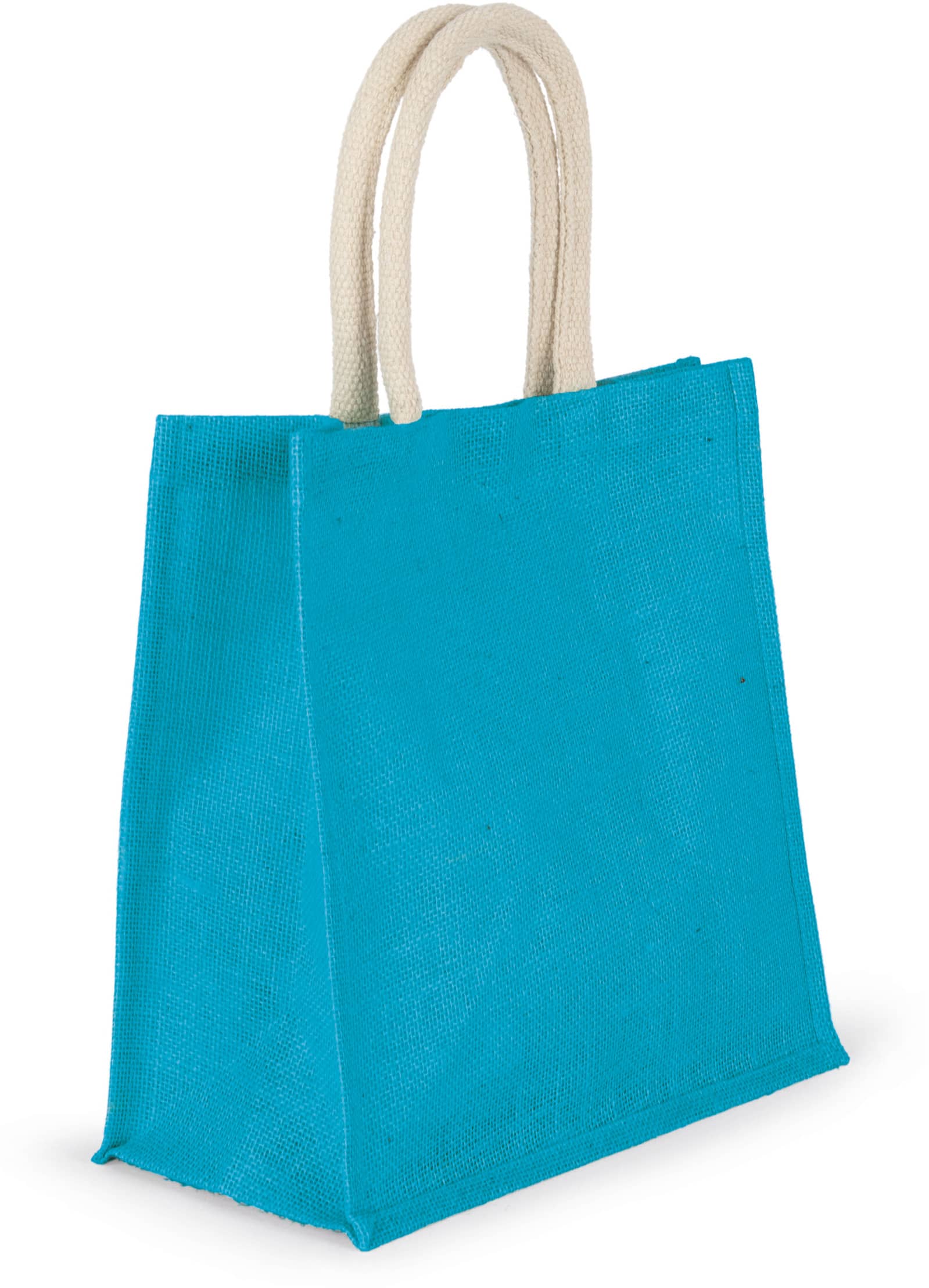 Jutetasche im Cabas-Stil Groß - Bunt