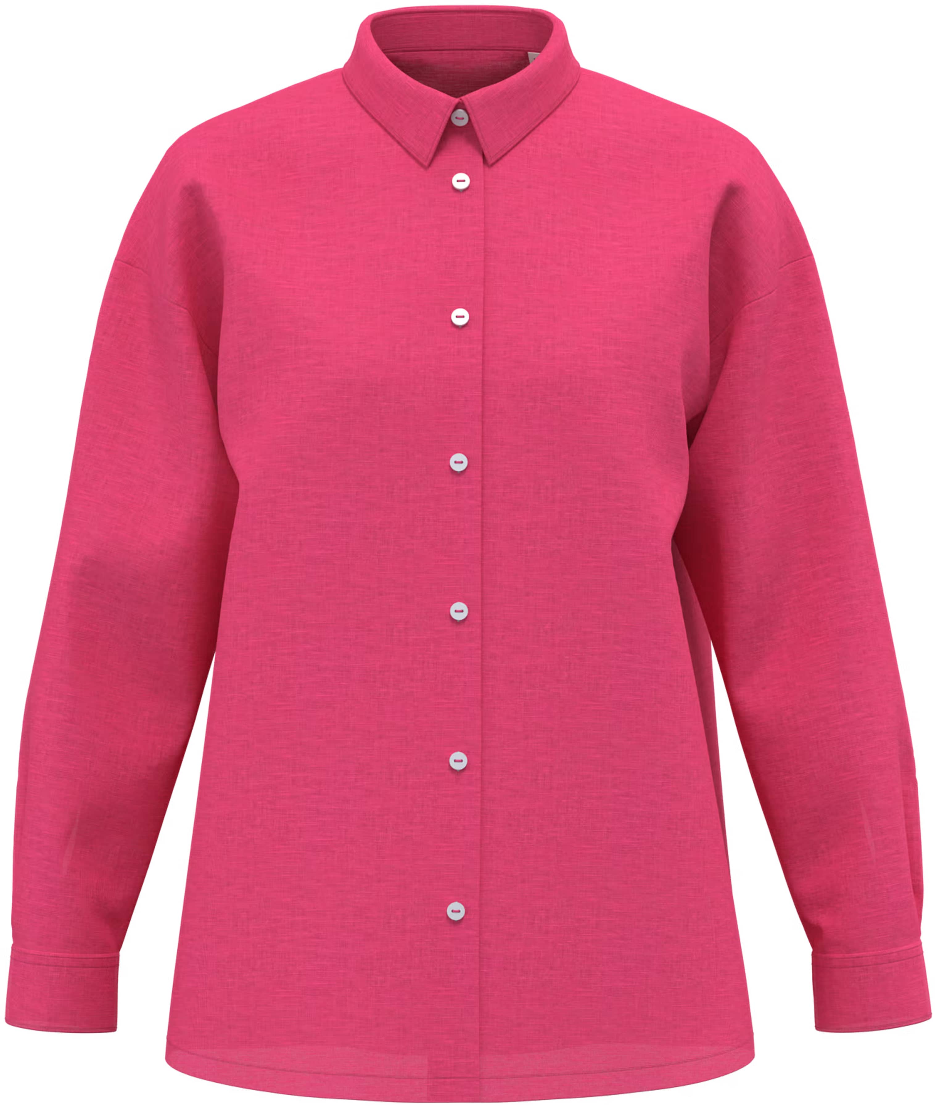 Oversize-Leinenhemd für Damen