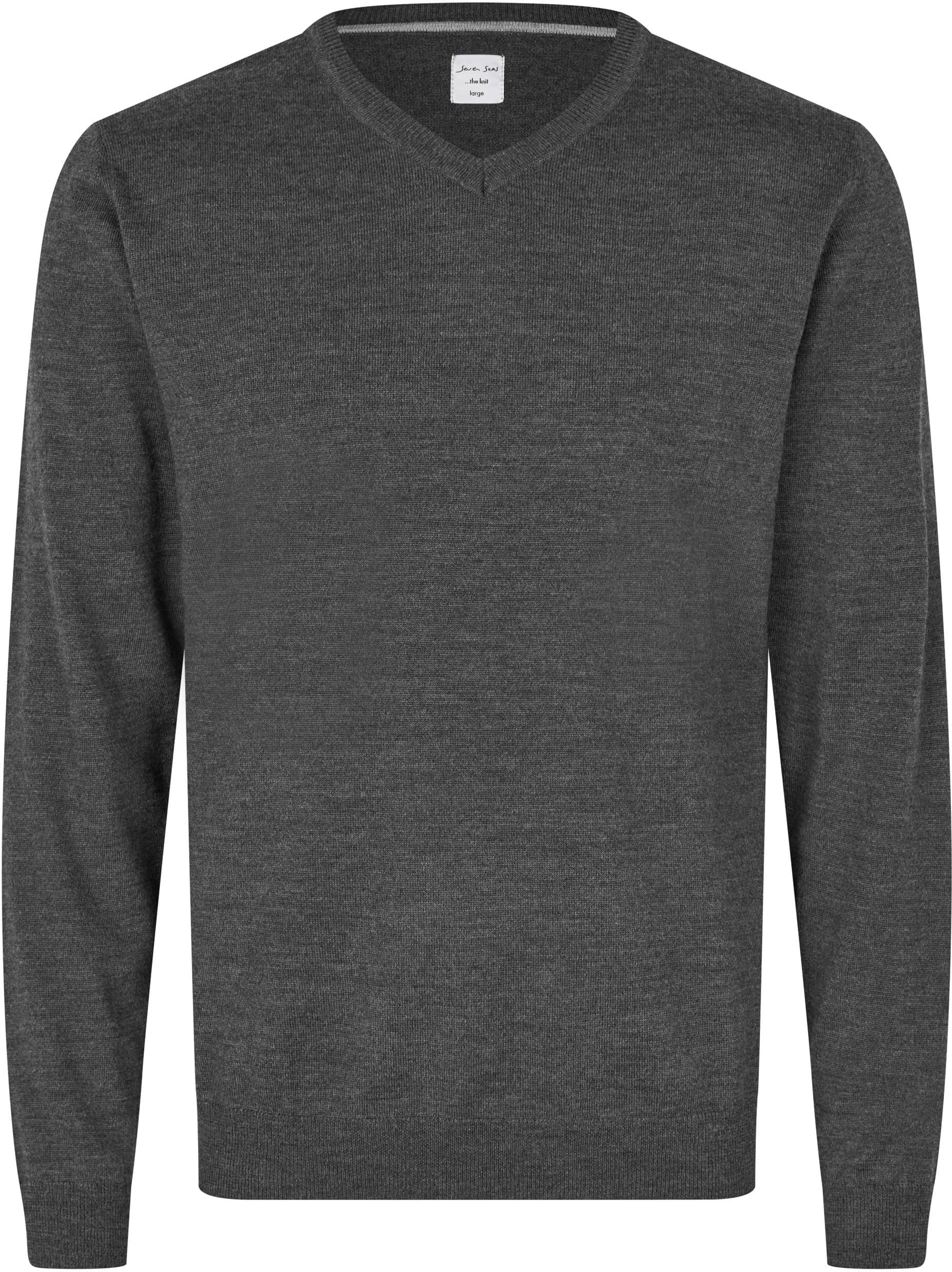 Seven Seas V-Neck Herren Pullover The knit