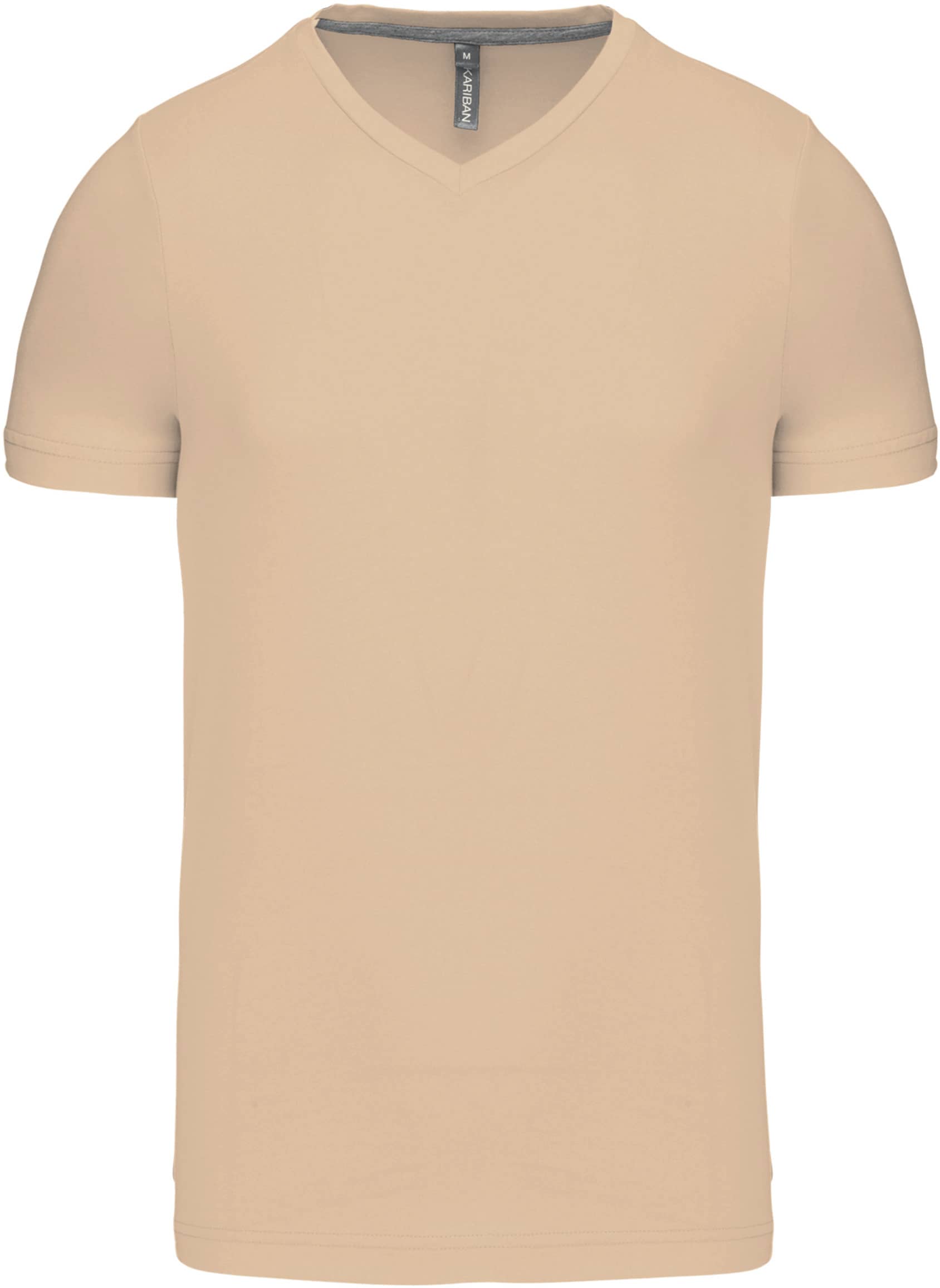 Men`s Short-sleeved V-Neck T-Shirt