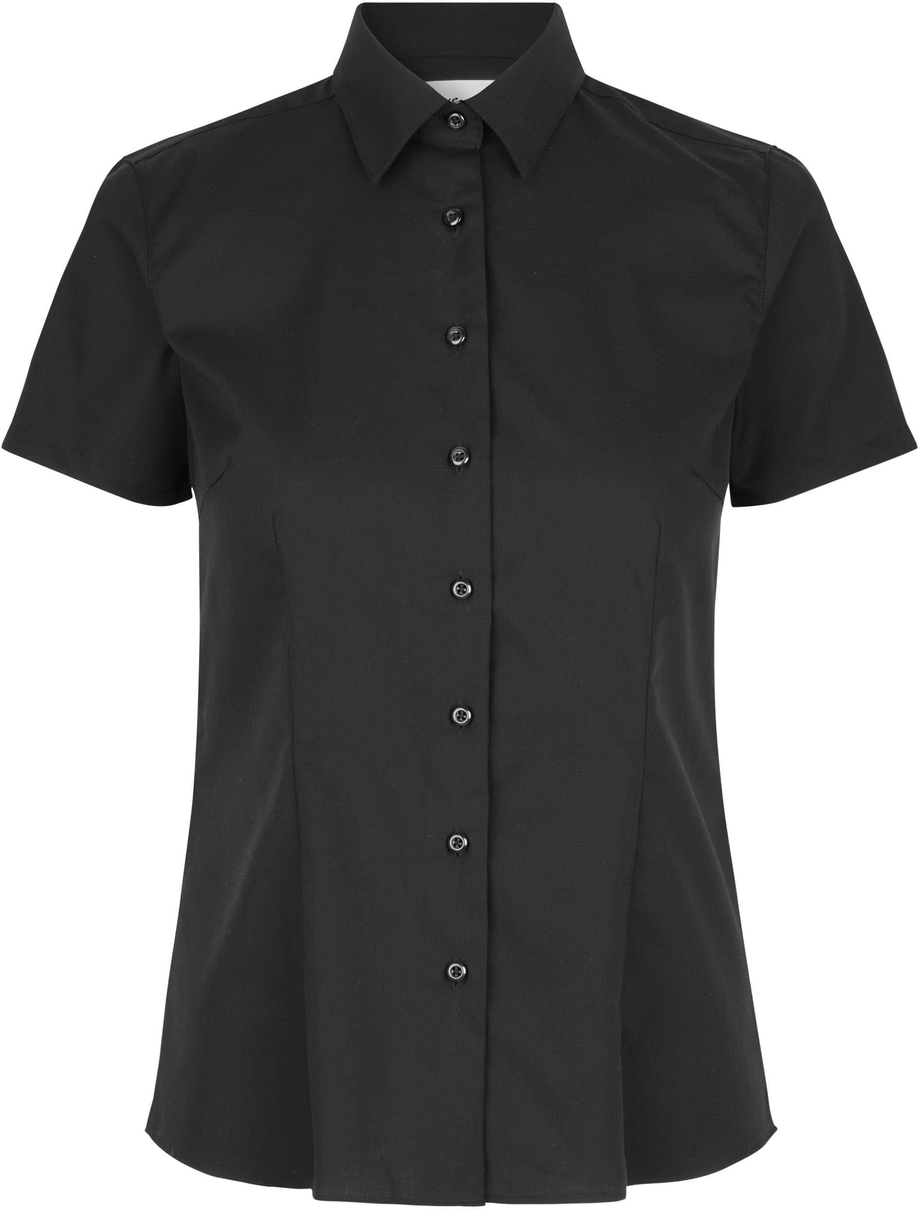 Seven Seas Bügelfreie Fine Twill Damen Bluse