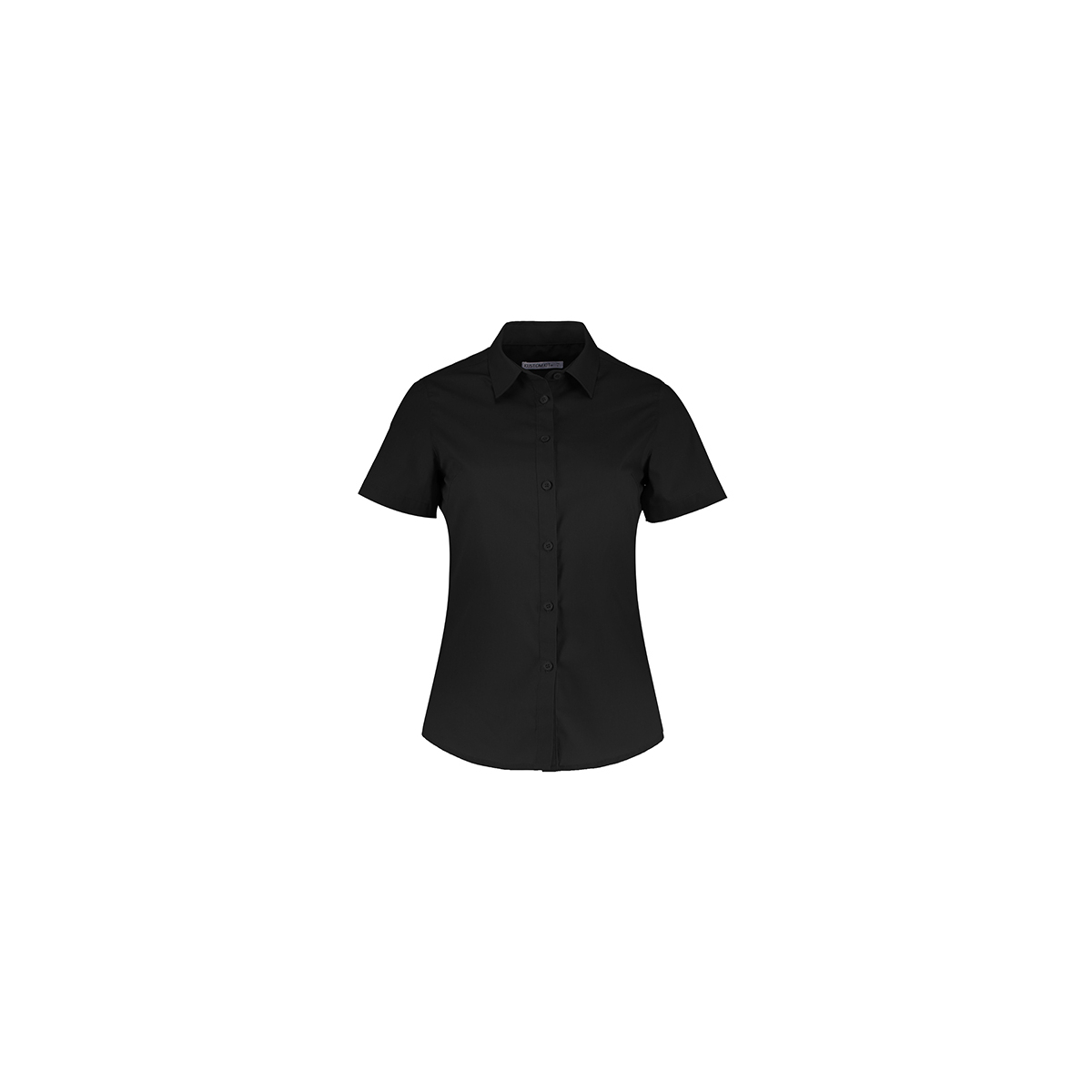 Women´s Tailored Fit Poplin Shirt Short Sleeve