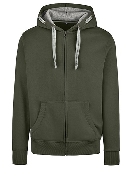 Weicher leicht taillierter Damen-Zip-Hoodie