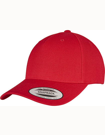 YP Classics 5-Panel Premium Curved Visor Snapback Cap