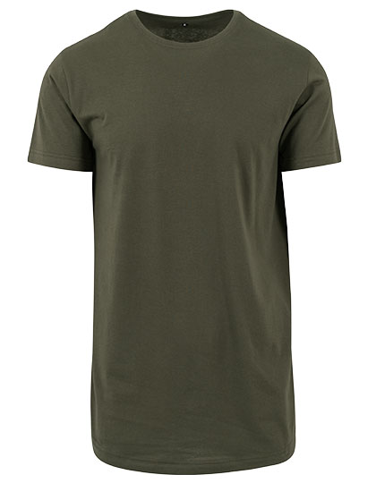 Lang geschnittenes Herren-T-Shirt