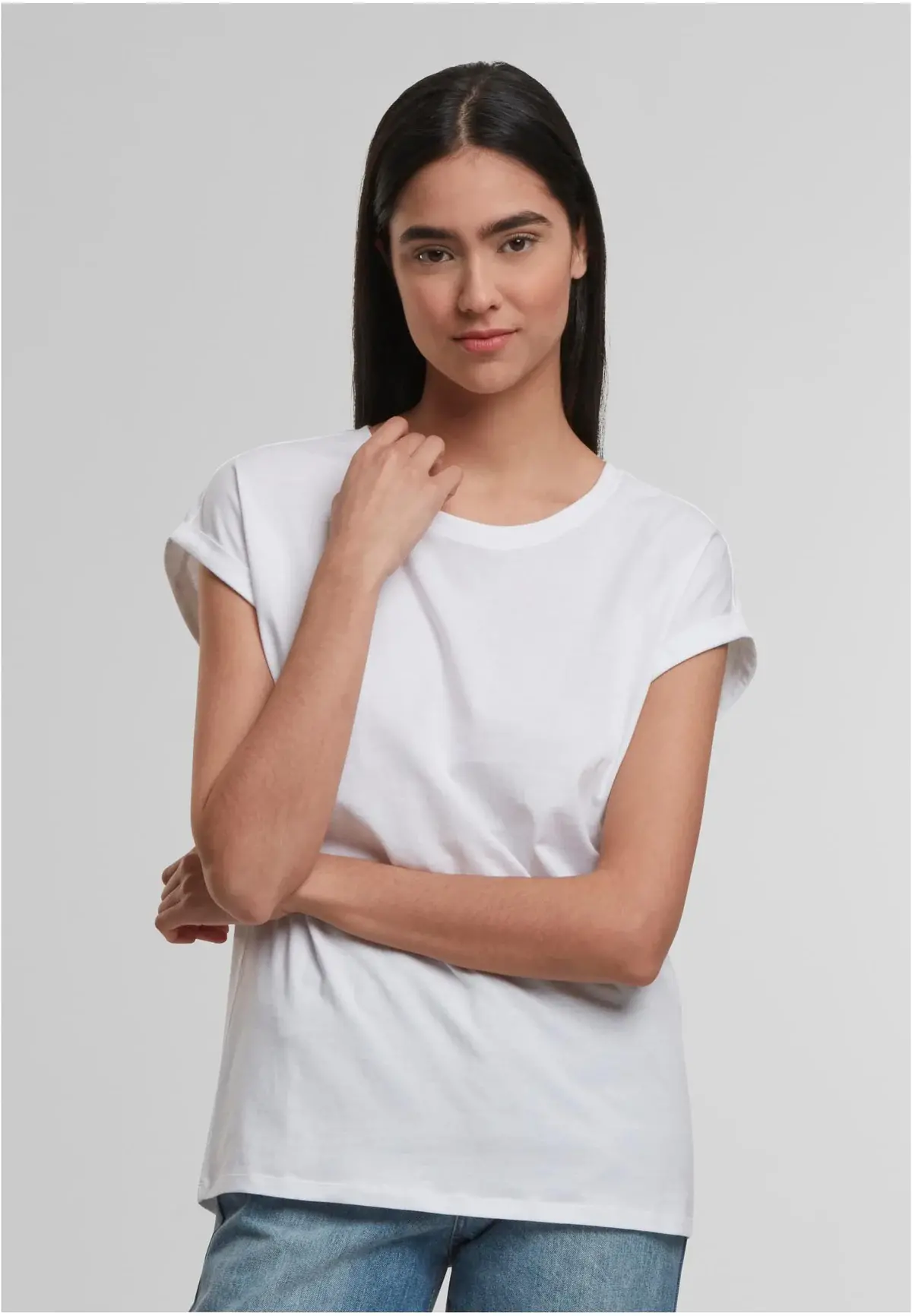 Ladies Extended Shoulder Tee