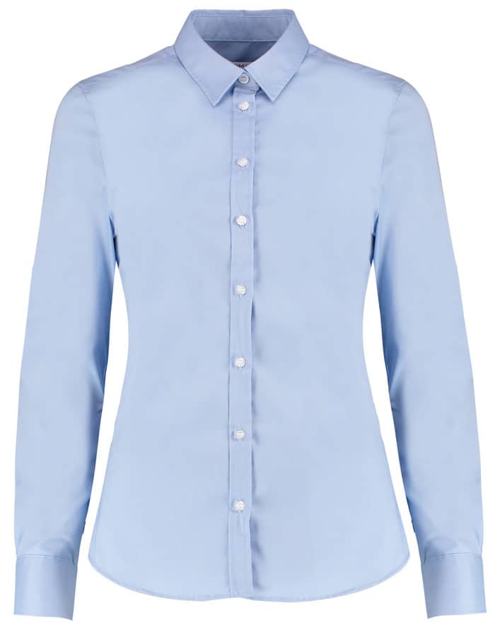 Women´s Tailored Fit Stretch Oxford Shirt Long Sleeve