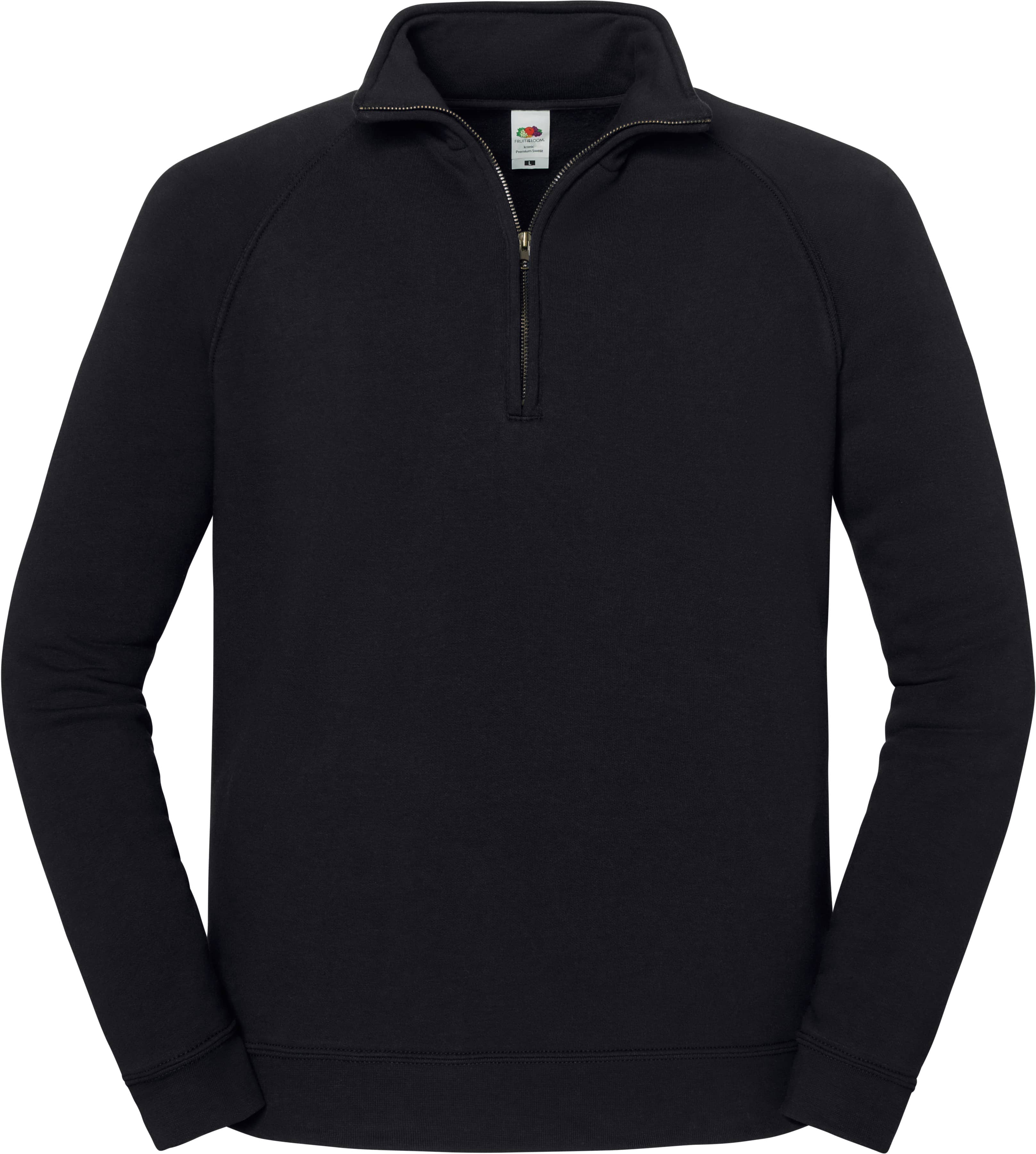 Iconic Premium Zip Neck Sweat