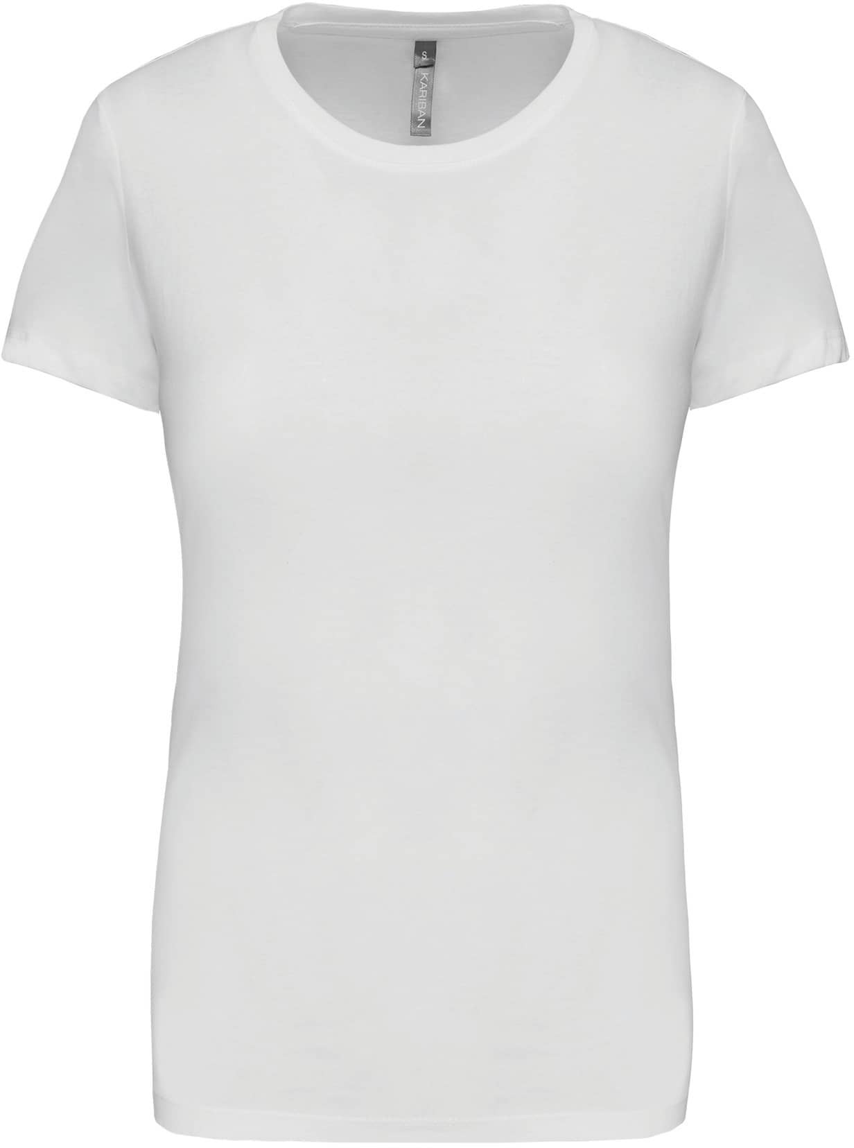 Ladies` Short-Sleeved Crew Neck T-Shirt