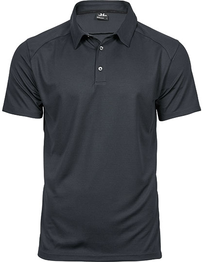 Tailliertes Premium Herren CoolDry-Poloshirt