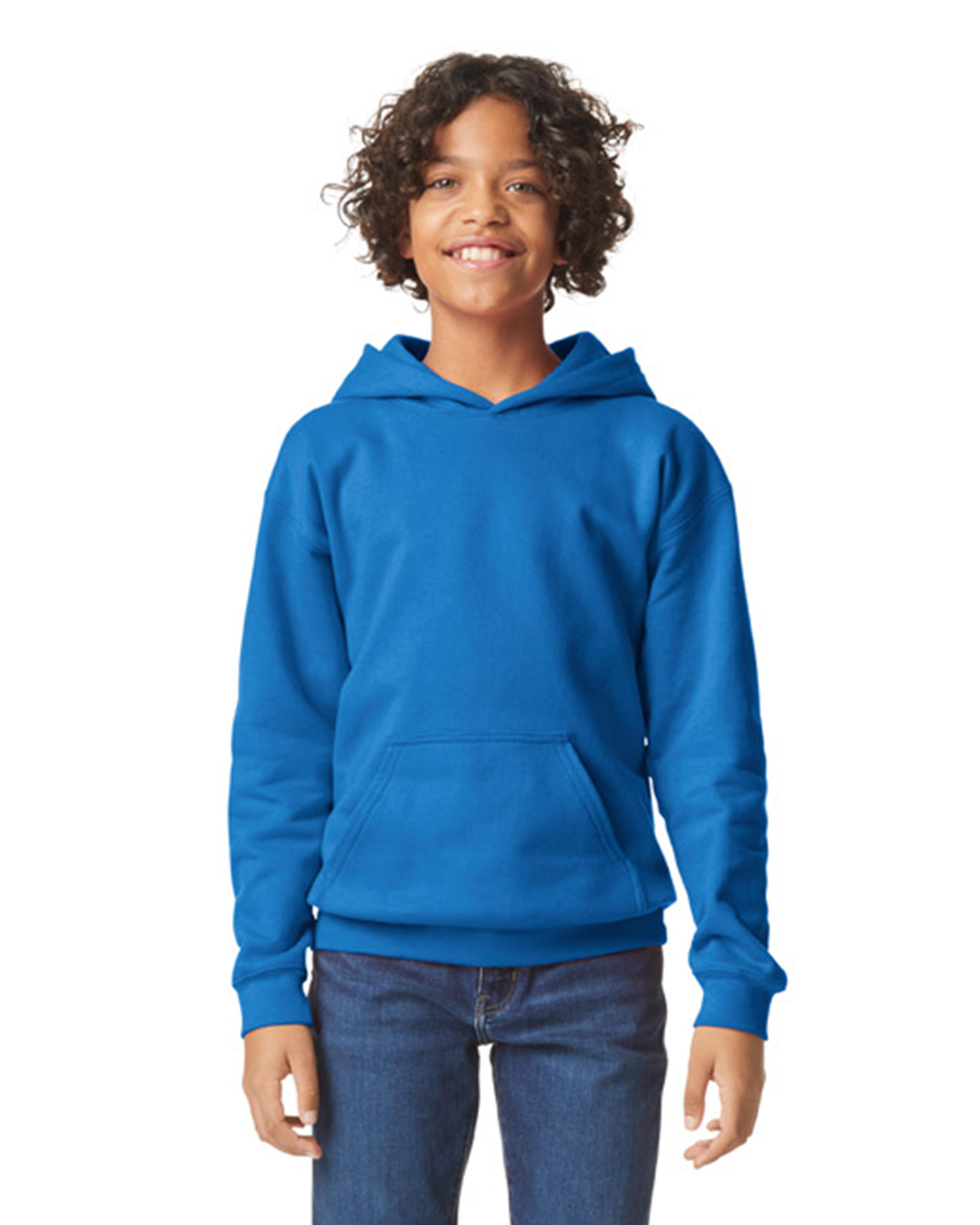 Softstyle® Midweight Fleece Youth Hoodie