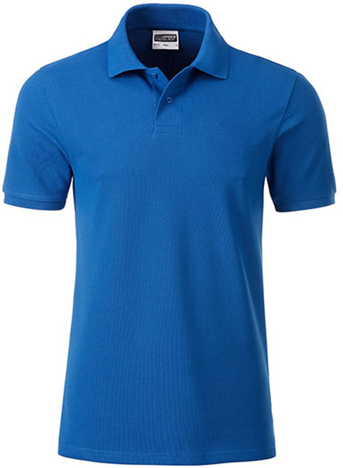 Basic Herren Bio-Poloshirt