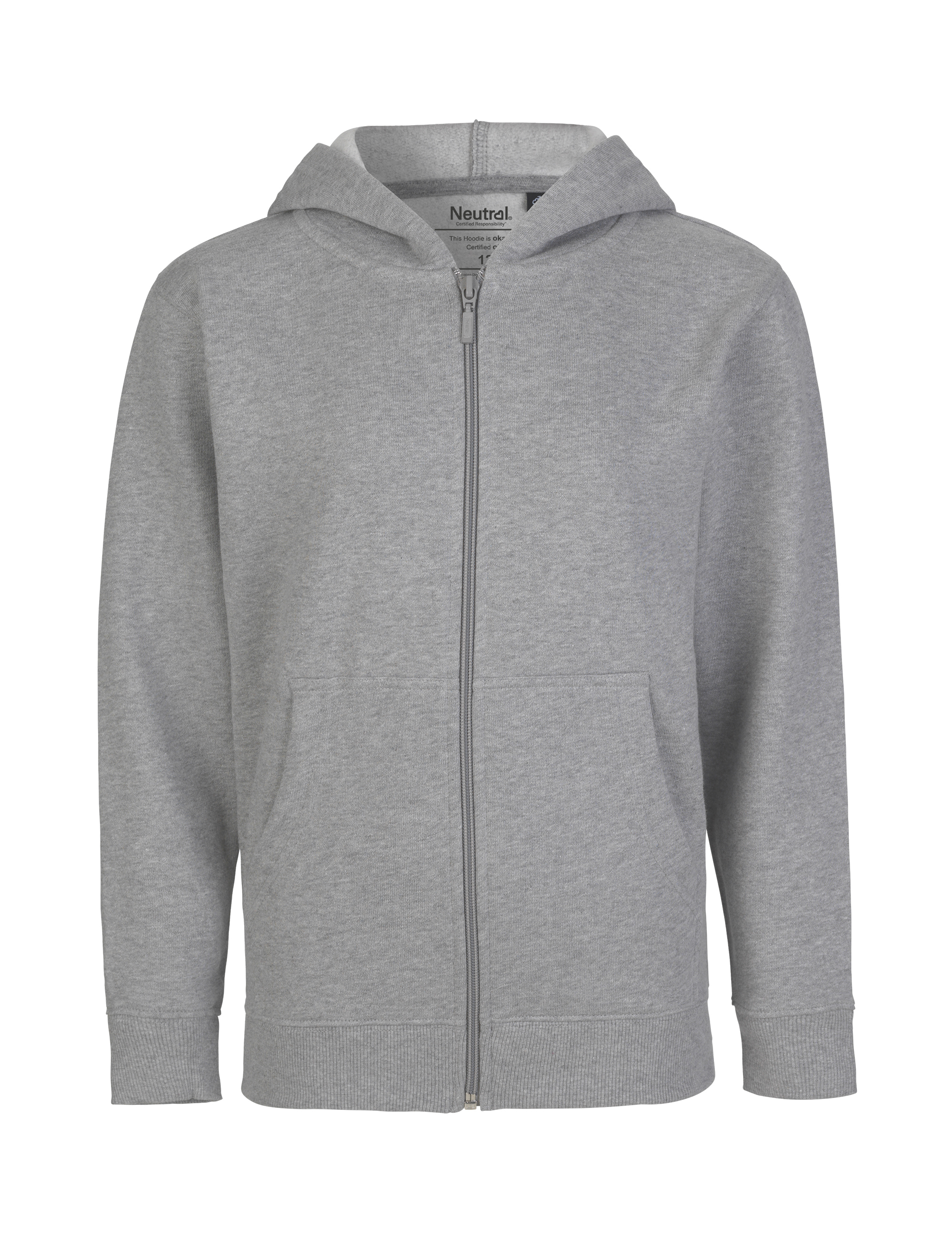 Kuscheliger Kinder Zip-Hoodie aus Fairtrade-Baumwolle