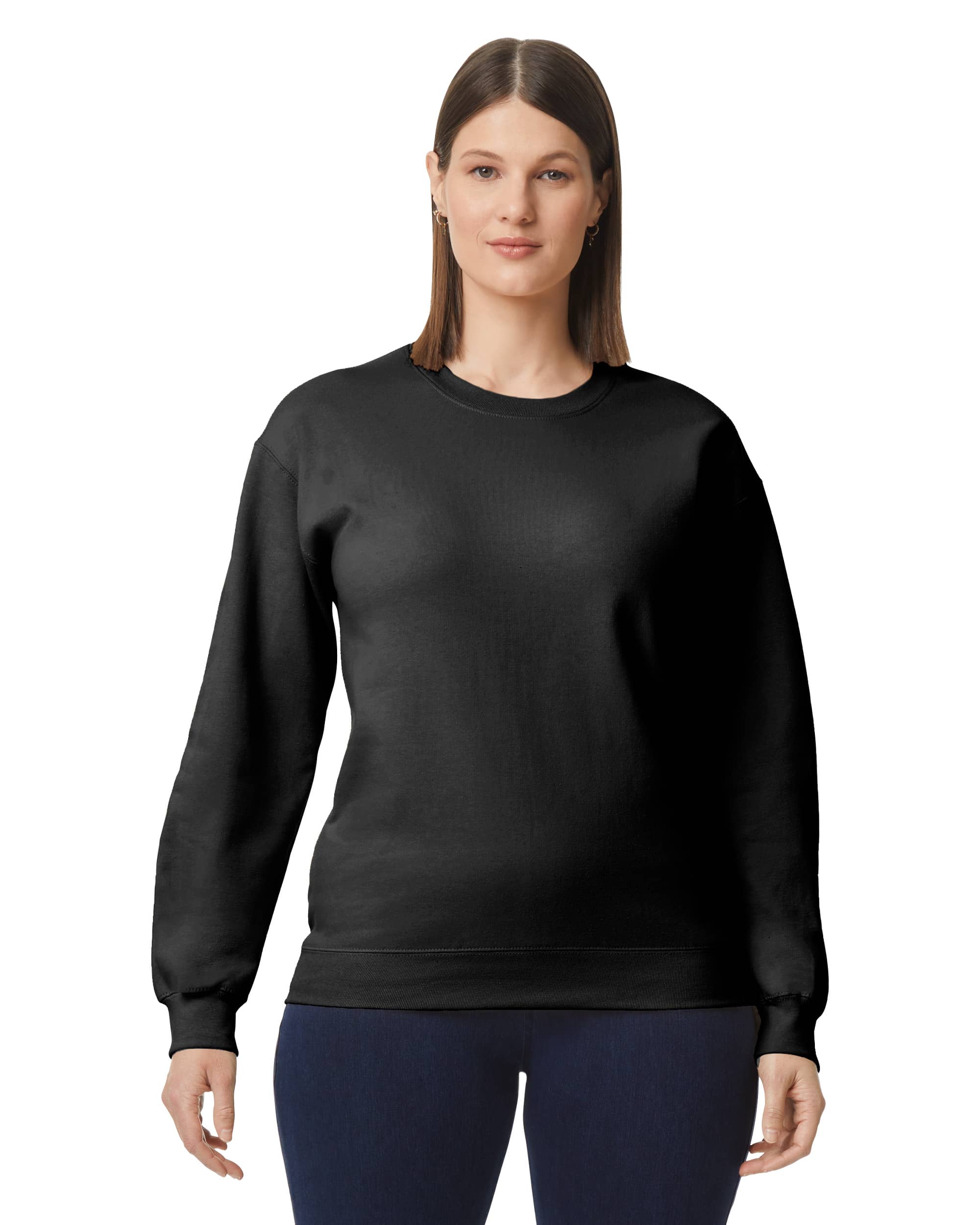 Softstyle® Midweight Fleece Adult Crewneck Sweatshirt