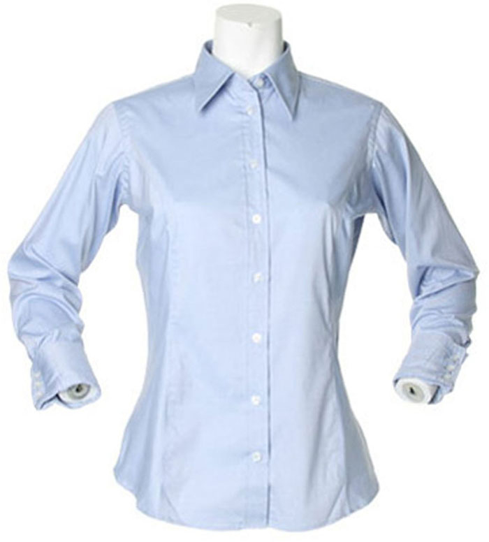 Schmal geschnittene pflegeleichte Oxfordbluse