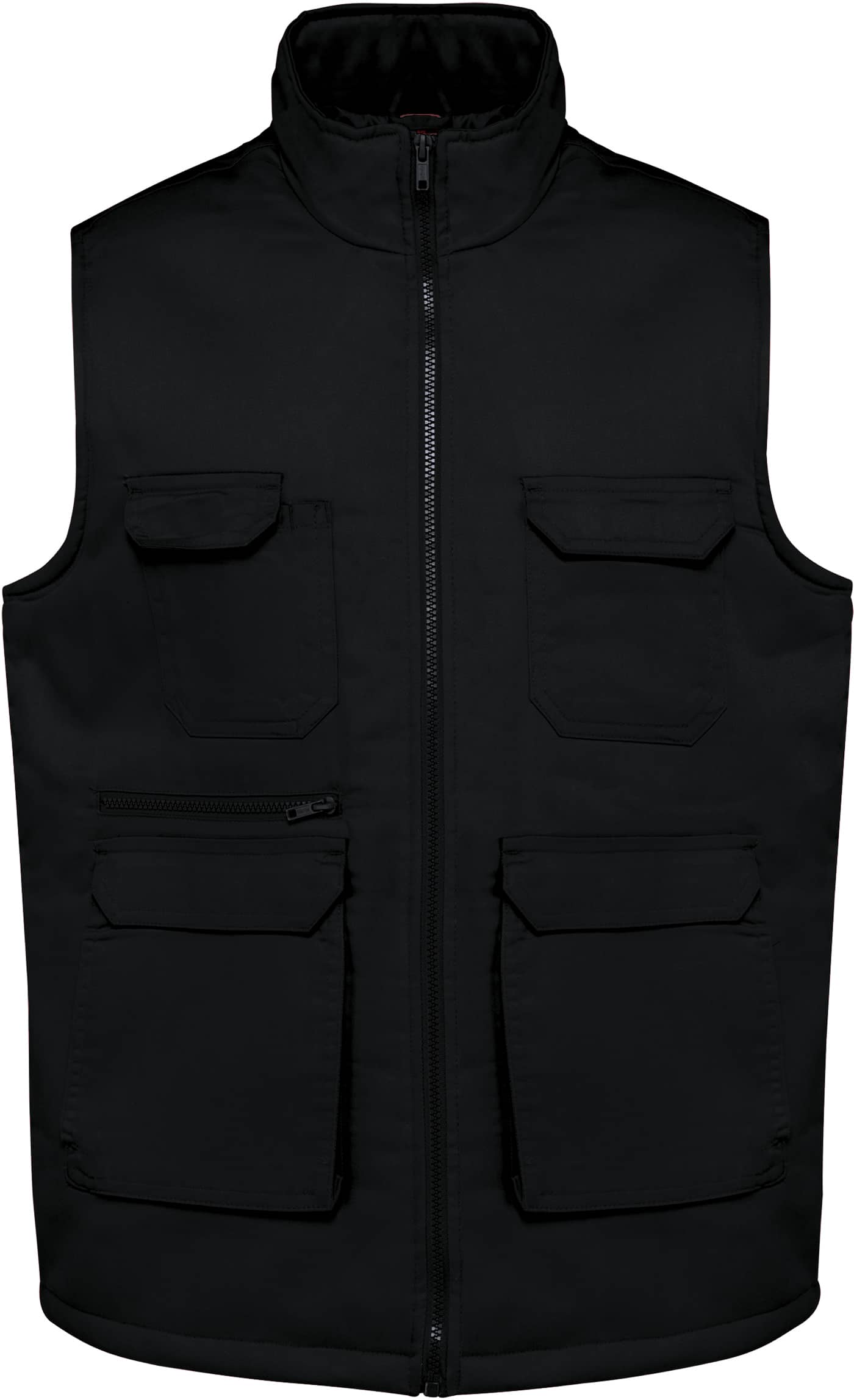 Gefütterte Unisex-Weste aus  Baumwollpolyester 607