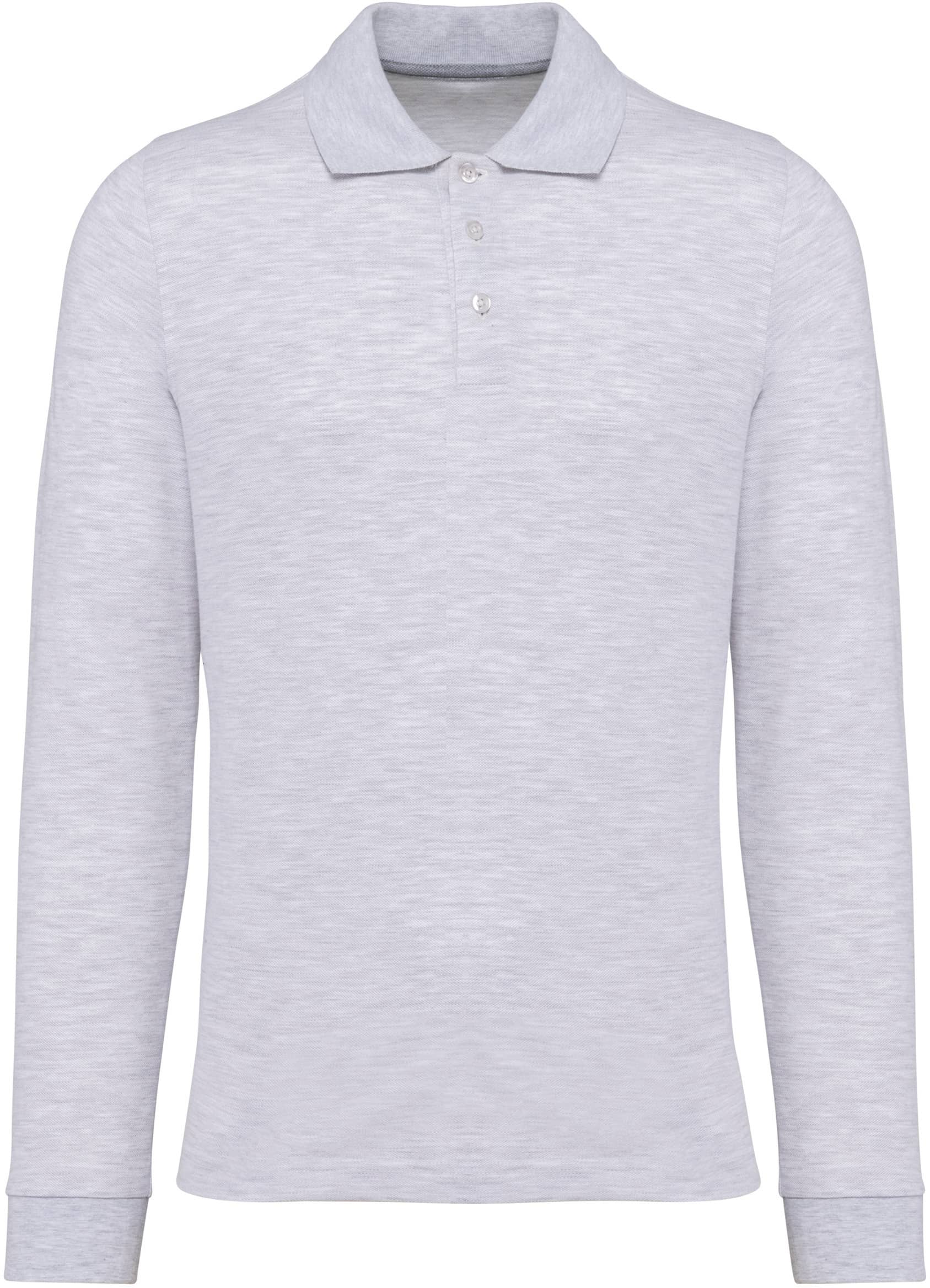 Herren Langarm Poloshirt
