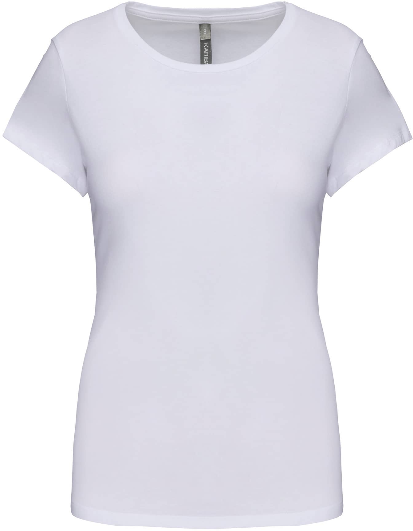 Kurzarm-Damen-T-Shirt mit Rundhalsausschnitt