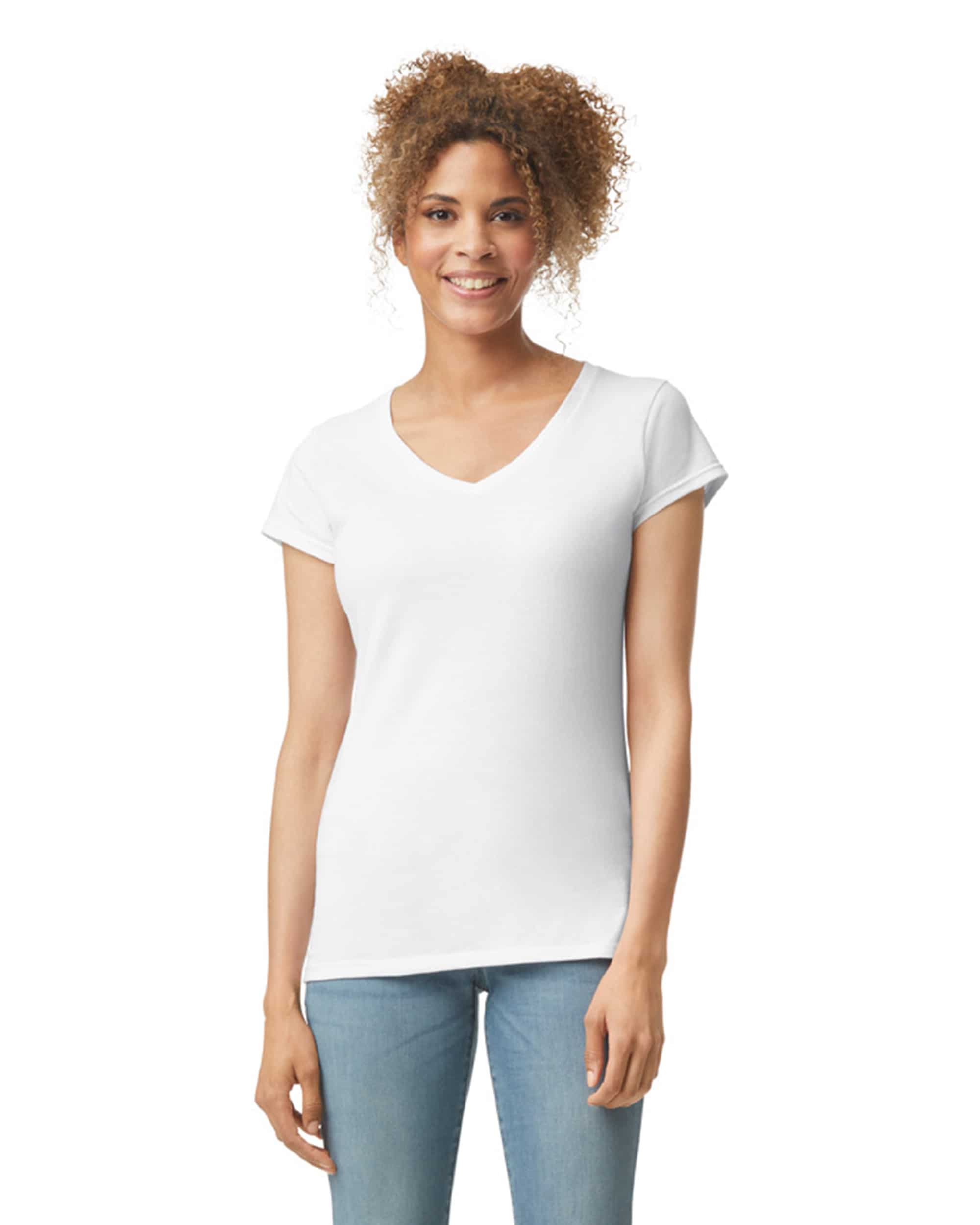 Softstyle® Women´s V-Neck T-Shirt