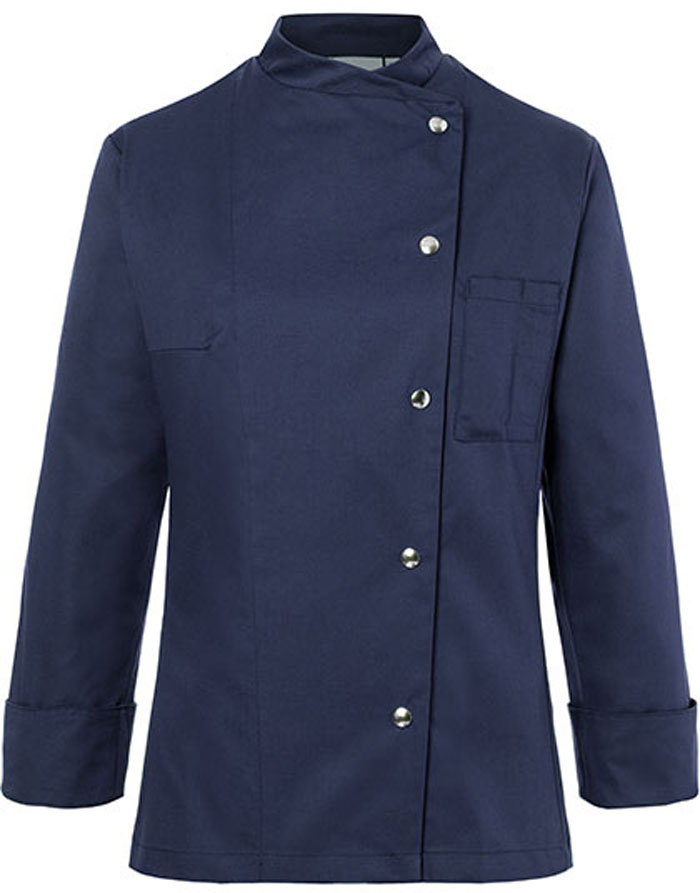 Kochwäsche geeignete Damen-Kochjacke "Larissa"