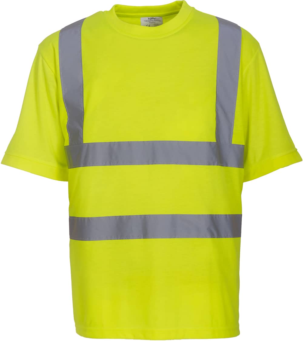 Two Band & Brace Hi-Vis T-Shirt