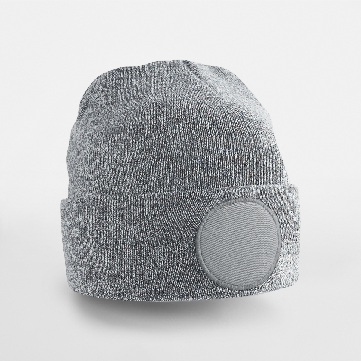 Circular Patch Beanie