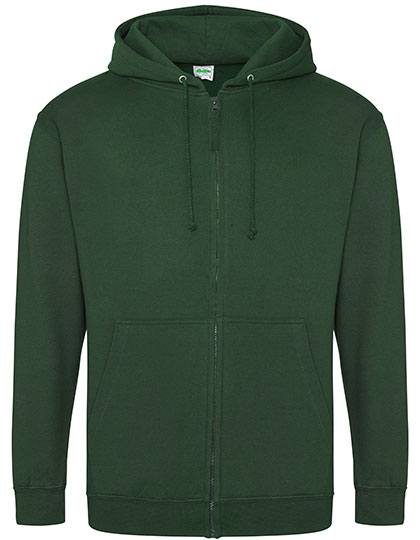 Kuscheliger Herren Zip-Hoodie mit Kängurutasche