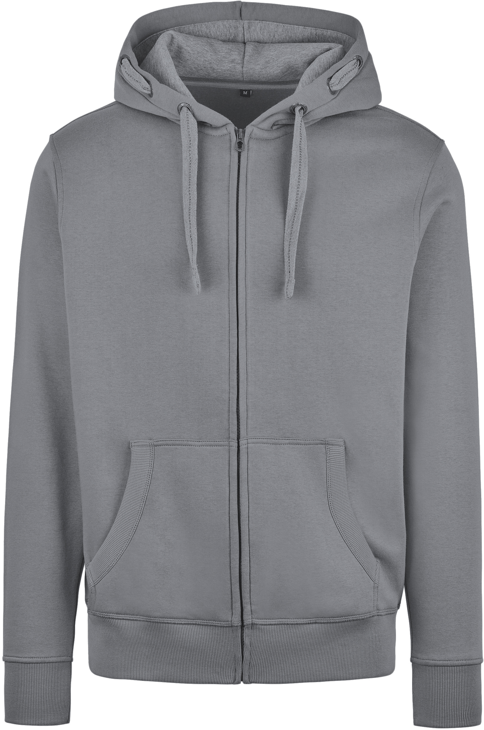Weicher schmal geschnittener Herren-Zip-Hoodie