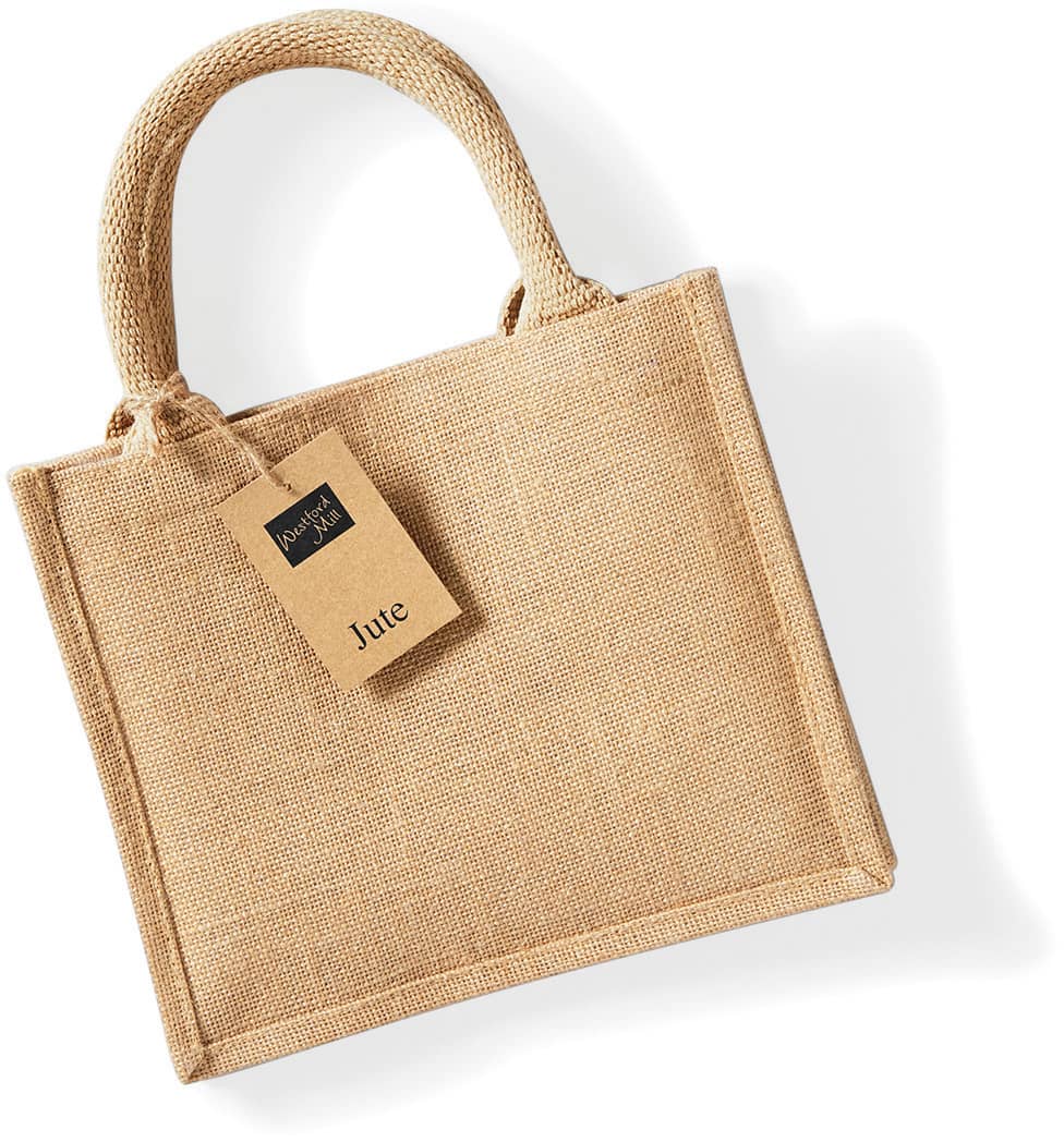 Jute Mini Gift Bag