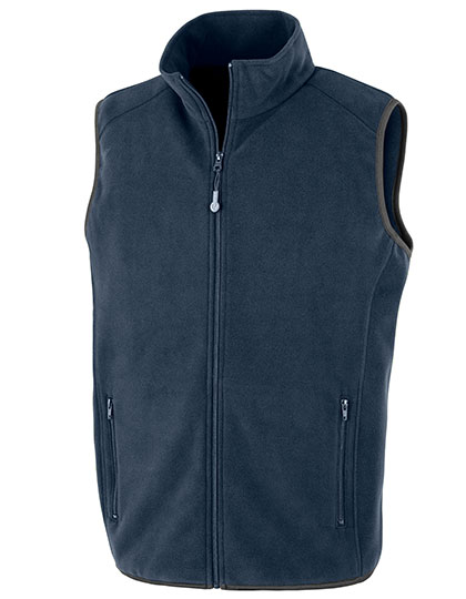 Atmungsaktiver recycelter Unisex-Fleece-Bodywarmer