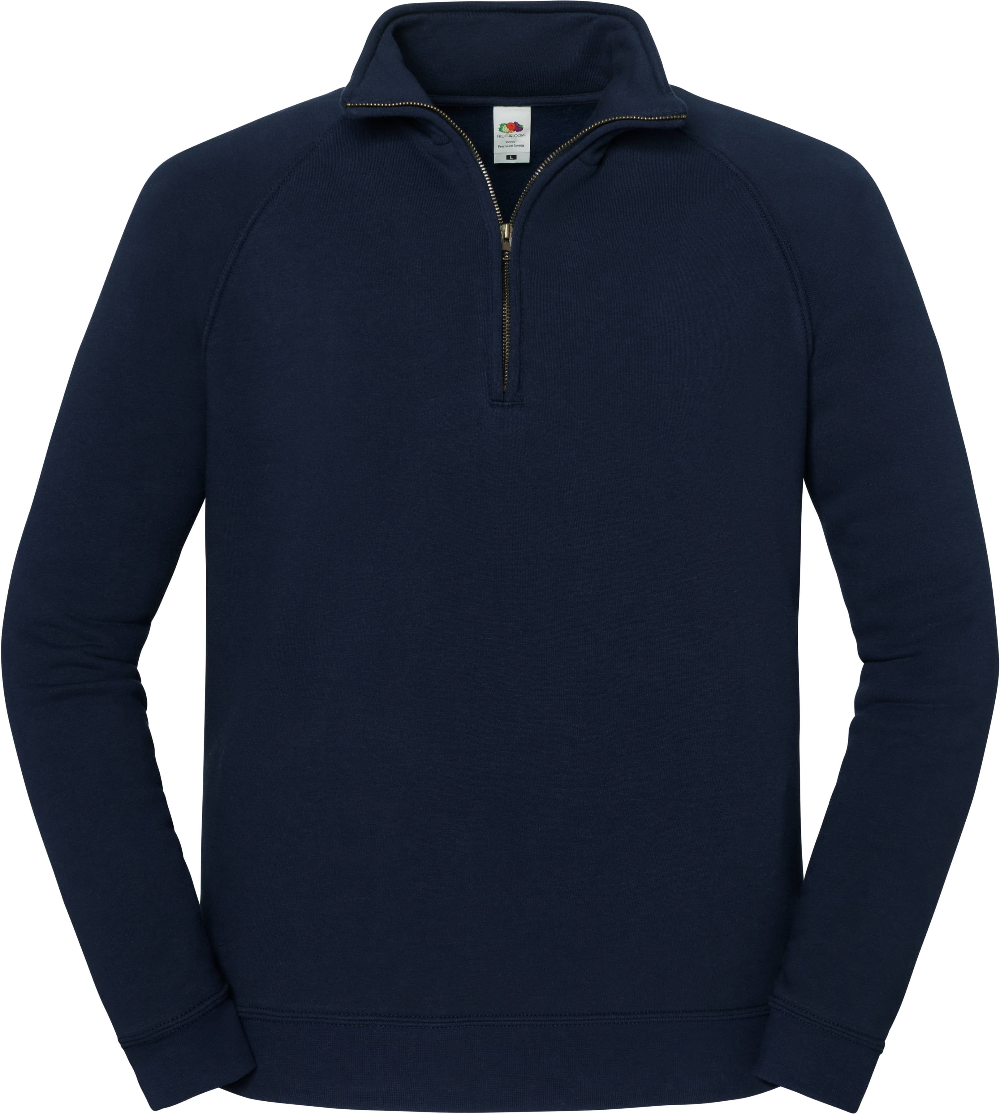 Iconic Premium Zip Neck Sweat