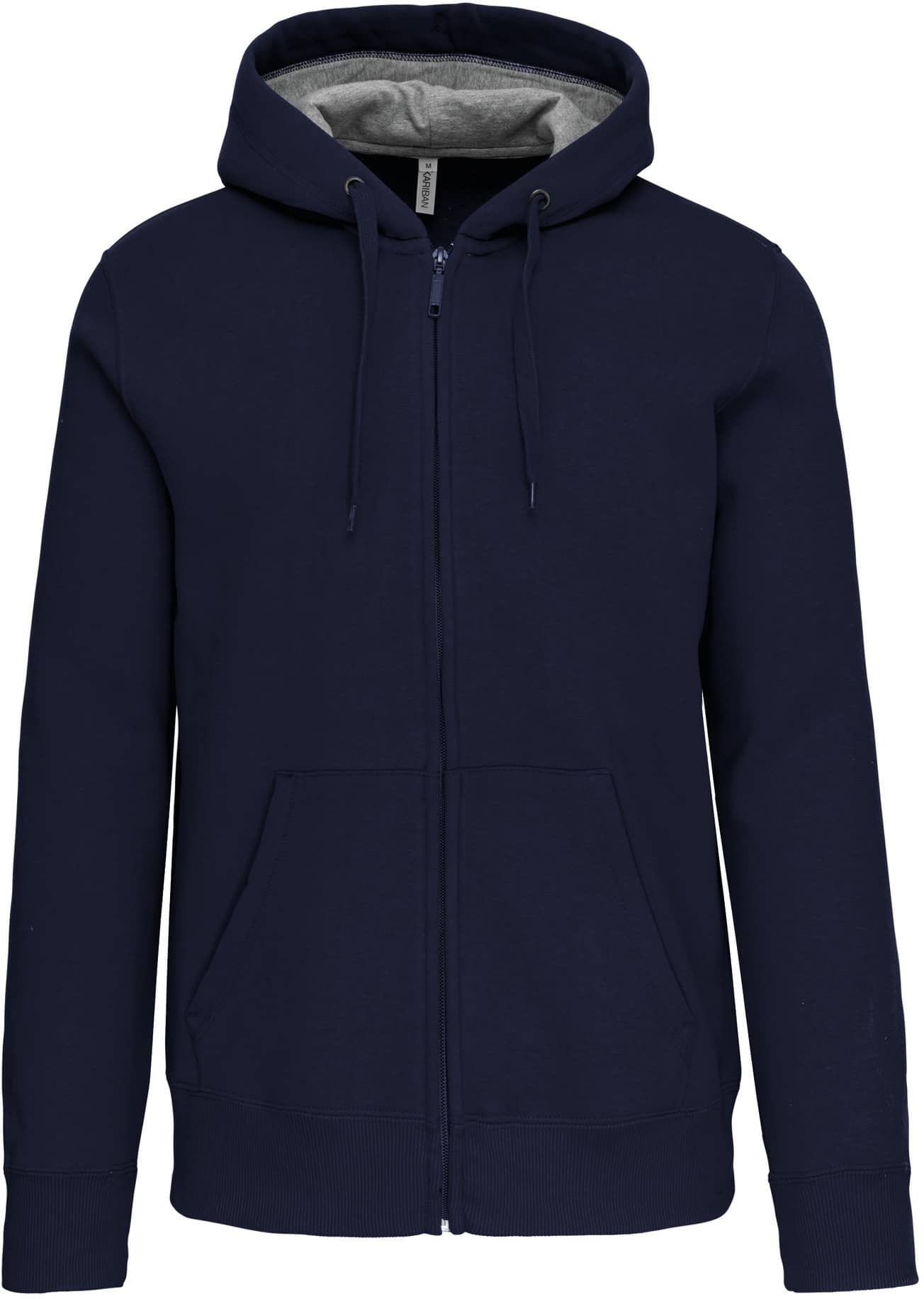 Kapuzensweatshirt mit Reißverschluss 444