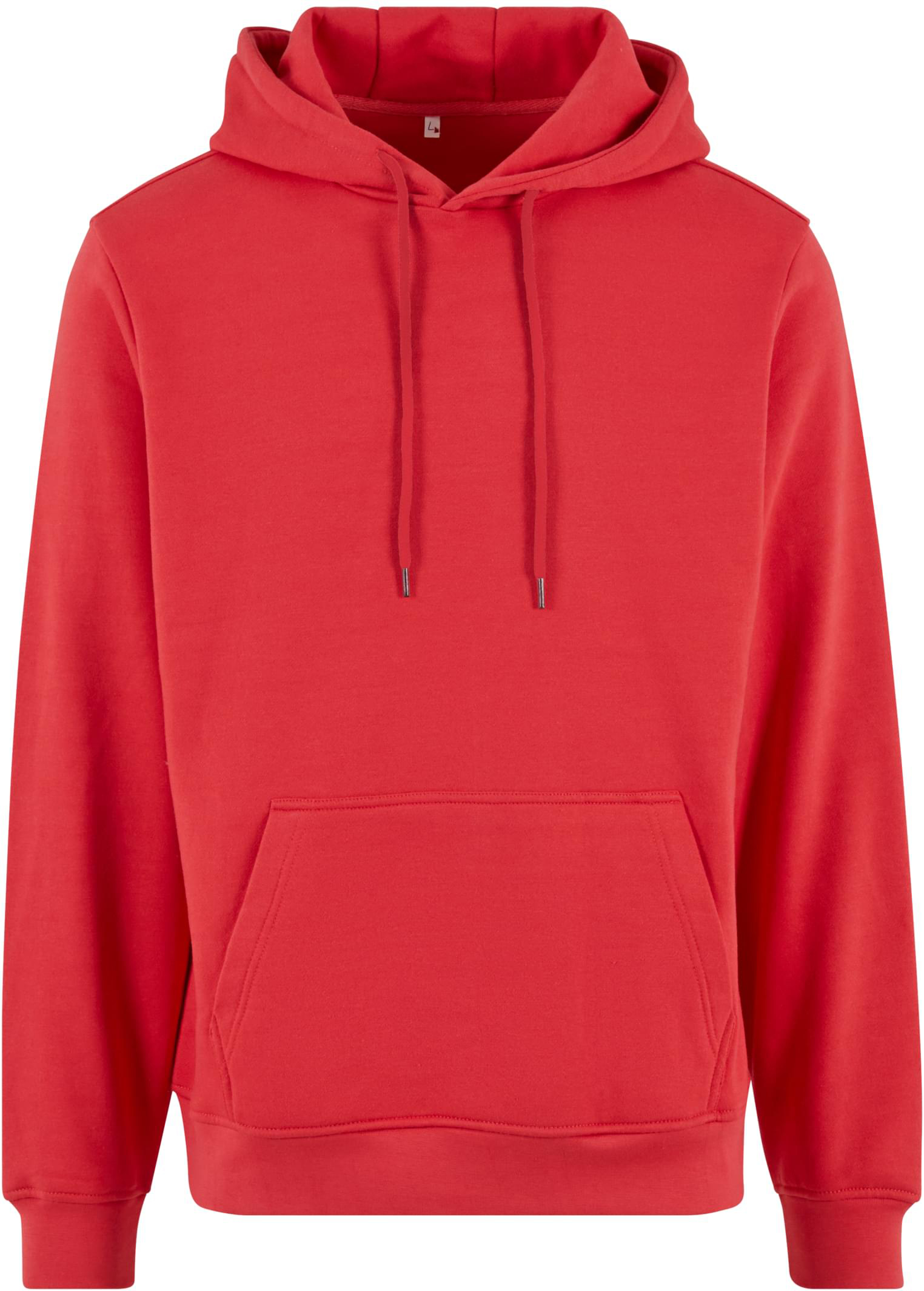 Flauschiger Basic Herren-Hoodie mit Kängurutasche