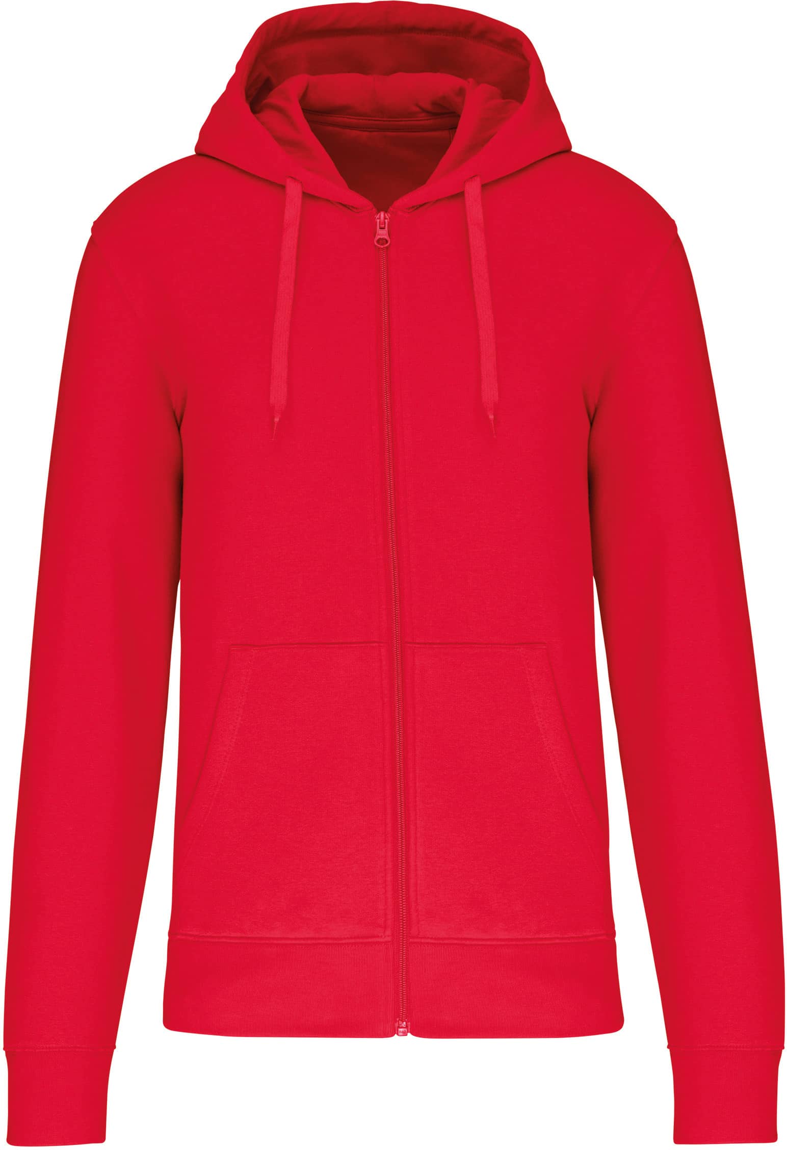 Umweltfreundliches Kapuzensweatshirt mit Reißverschluss Herren
