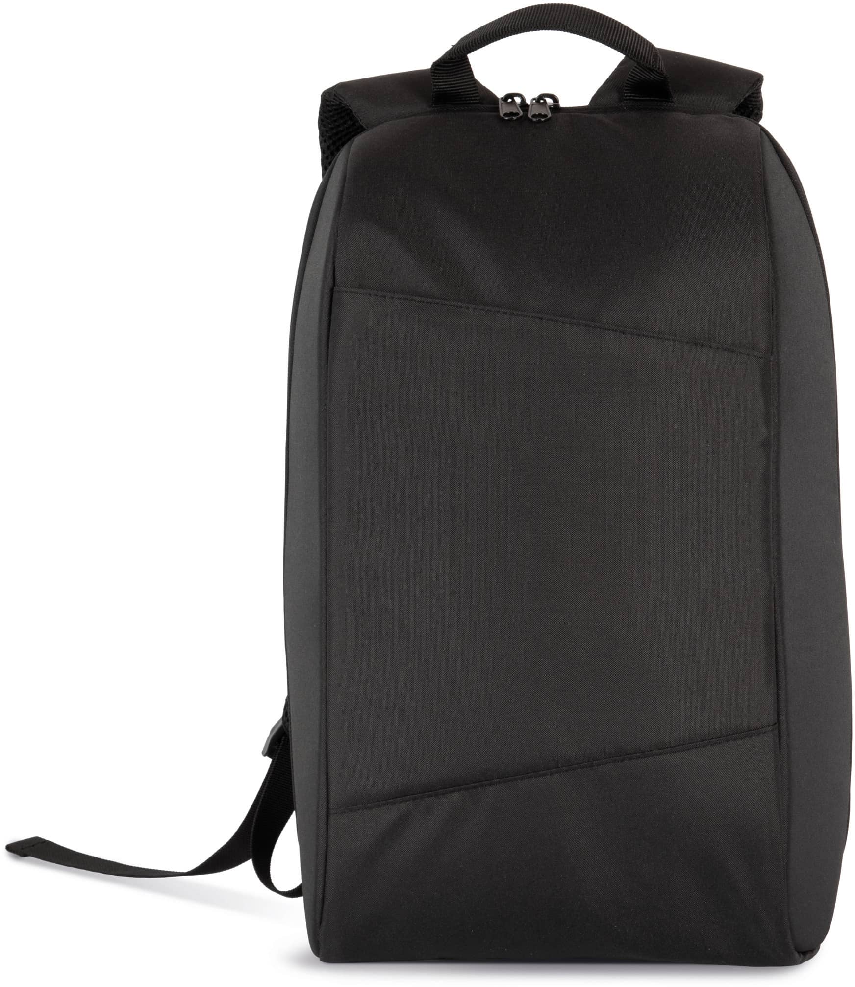 Schwarzer recycelter Office-Rucksack für Laptop