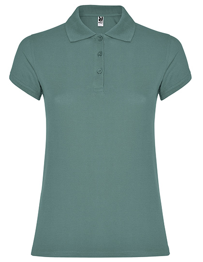 Damen-Poloshirt "Star" mit Seitenschlitzen