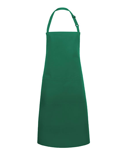 Übergrößen Latzschürze Basic mit Schnalle und Tasche